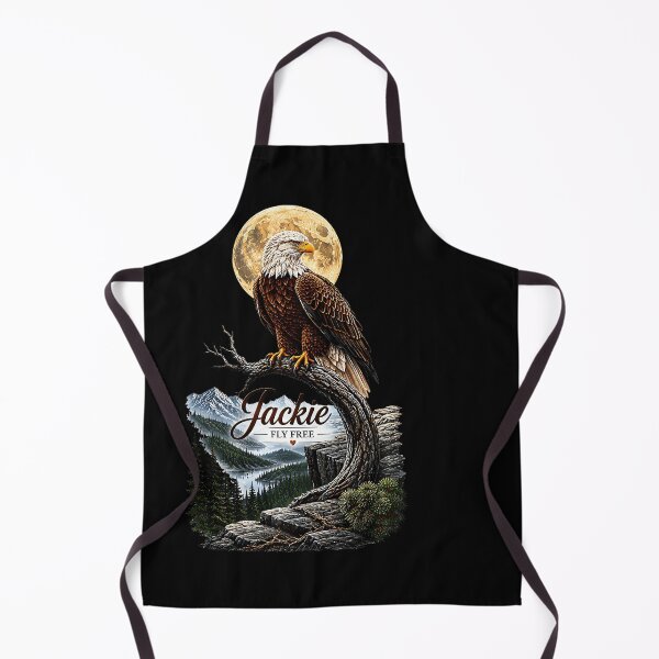 Item preview, Fly Free Jackie Big Bear Bald Eagle Memorial Tribute designed and sold by MOHAMED AKKAR.