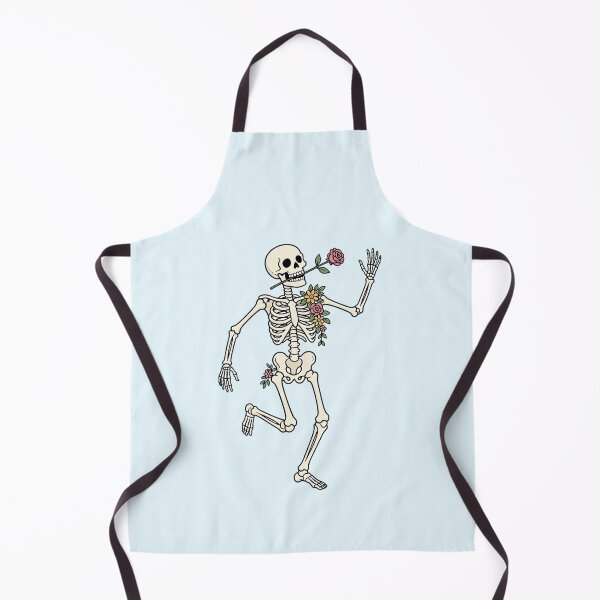 Item preview, Funny Dancing Skeleton with Flowers – Floral Skeleton Dance designed and sold by SweetLilith.