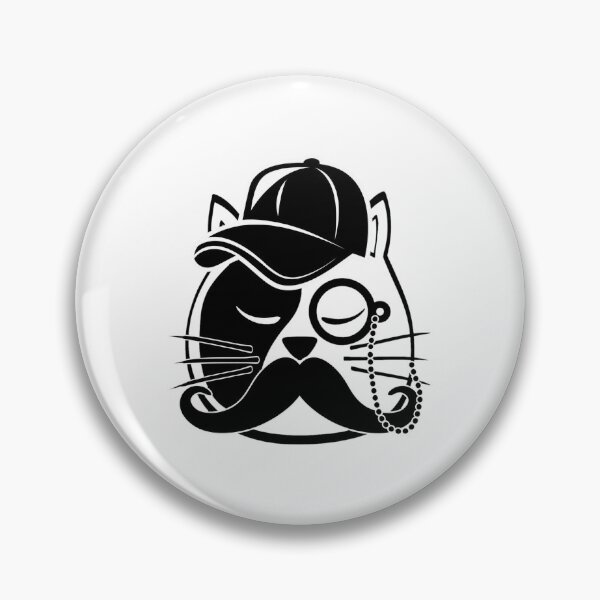 Item preview, Dapper Cat with Monocle and Mustache designed and sold by Dmo3HarkoArt.