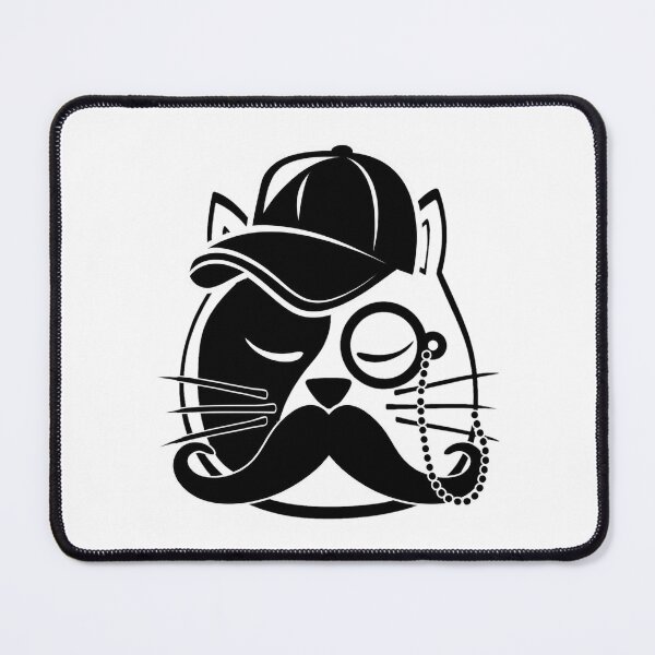 Item preview, Dapper Cat with Monocle and Mustache designed and sold by Dmo3HarkoArt.