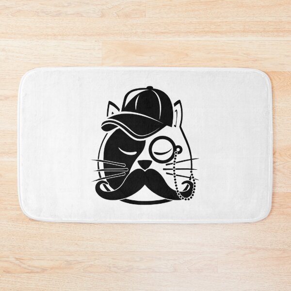 Item preview, Dapper Cat with Monocle and Mustache designed and sold by Dmo3HarkoArt.