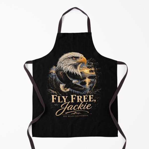 Item preview, Fly Free Jackie Big Bear Bald Eagle Memorial Tribute designed and sold by DavidThe1.