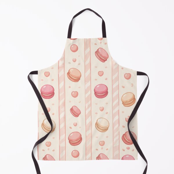 Item preview, Pastel Pink Macaron & Stripe Seamless Pattern designed and sold by CrazySweets.