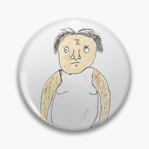 Item preview, ⁠Funny Naive Art Character designed and sold by Julia9632.