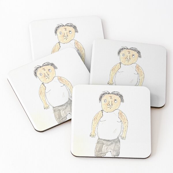 Item preview, ⁠Funny Naive Art Character designed and sold by Julia9632.