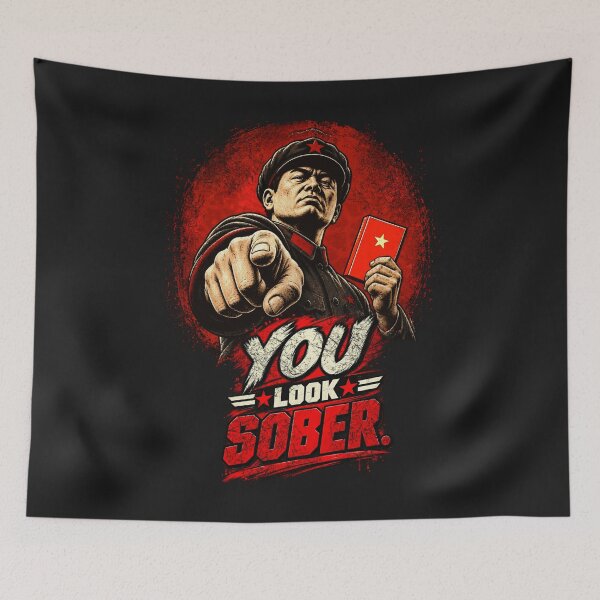 Item preview, You Look Sober — This Will Go on Your Permanent Record designed and sold by Sanctum Icons.