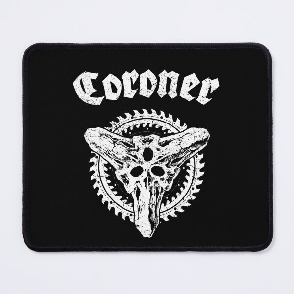 Item preview, Skeleton Skull Saw Blade Circular Badge designed and sold by AntonioConn.
