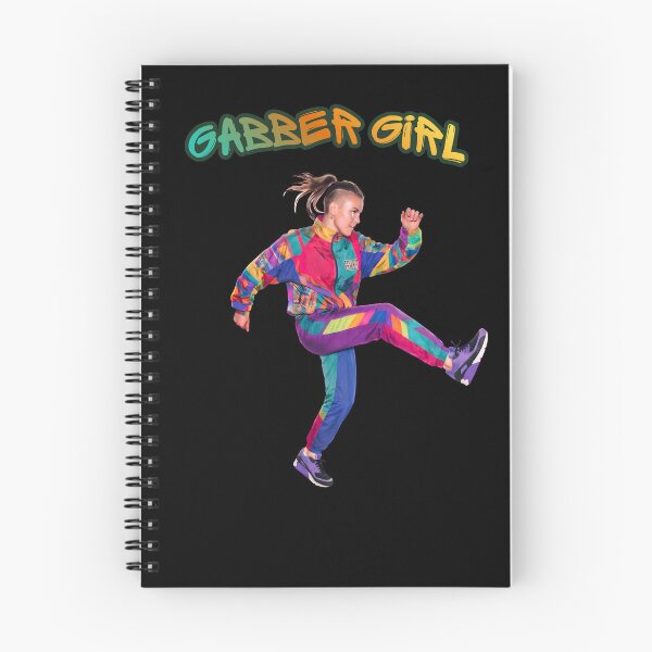Item preview, Gabber Girl Hakken Kick - 90s Retro Rave Style designed and sold by eMeS-Design.