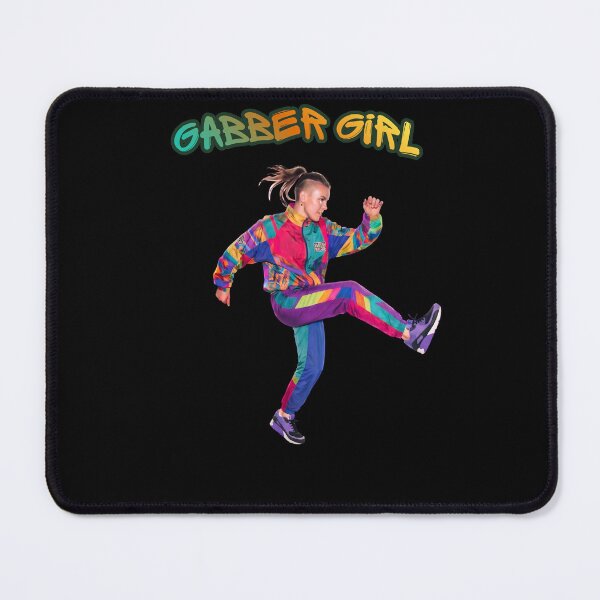 Item preview, Gabber Girl Hakken Kick - 90s Retro Rave Style designed and sold by eMeS-Design.