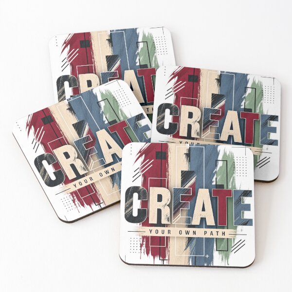 Item preview, Create – Creative Motivational Inspirational Typography Design designed and sold by VasiArtLab.