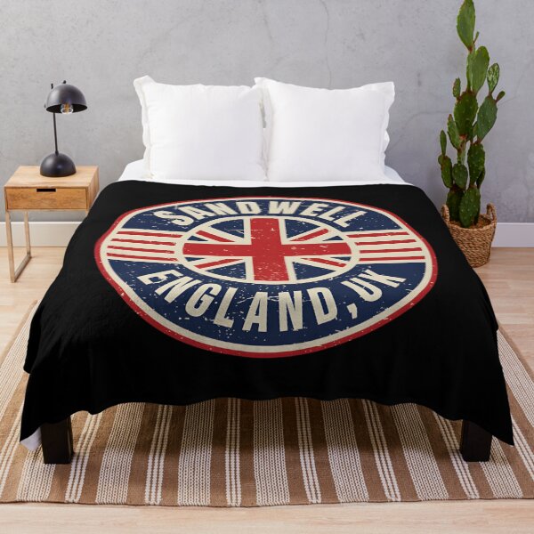Item preview, Sandwell City England UK Distressed Flag designed and sold by llenbullve413.