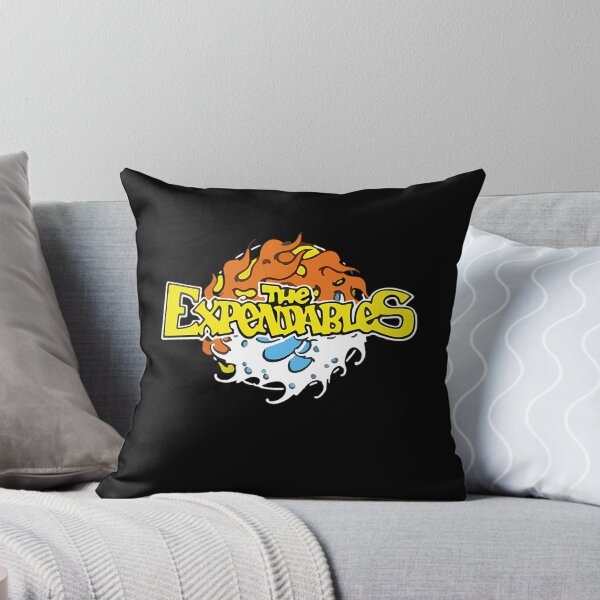 Item preview, Bright Yellow Bold Font Layered Over Swirling Flame And Water Splash designed and sold by MO-RO.