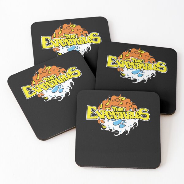 Item preview, Bright Yellow Bold Font Layered Over Swirling Flame And Water Splash designed and sold by MO-RO.