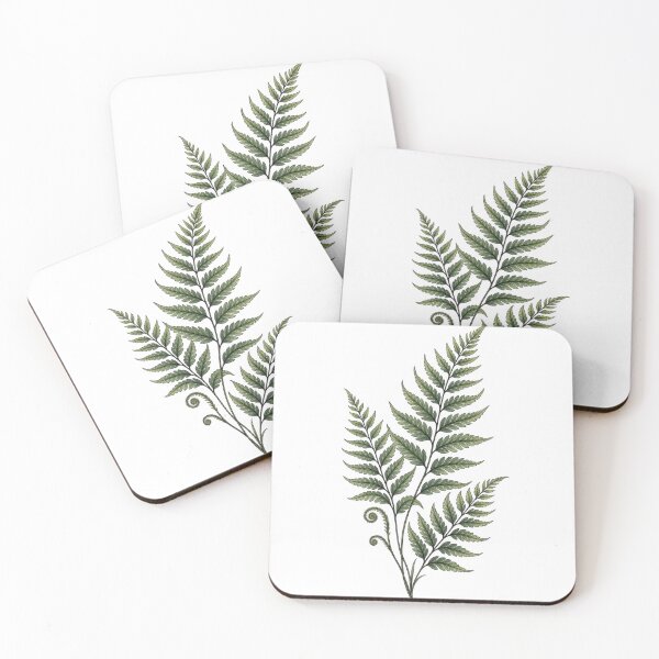 Item preview, Vintage Botanical Fern Illustration – Minimal Nature Line Art designed and sold by Tee Visions.