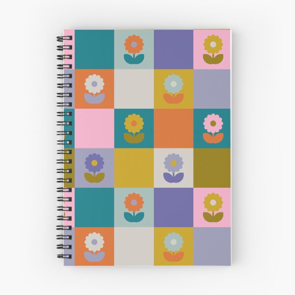 Item preview, Retro Daisy Checkerboard Pattern designed and sold by Ema Tudose.