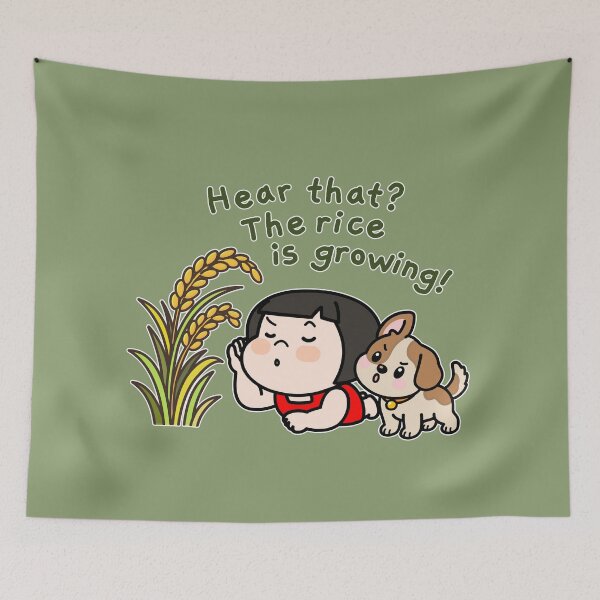 Item preview, Hear That? The Rice Is Growing! – Ttorun & Puppy designed and sold by tongstudio.