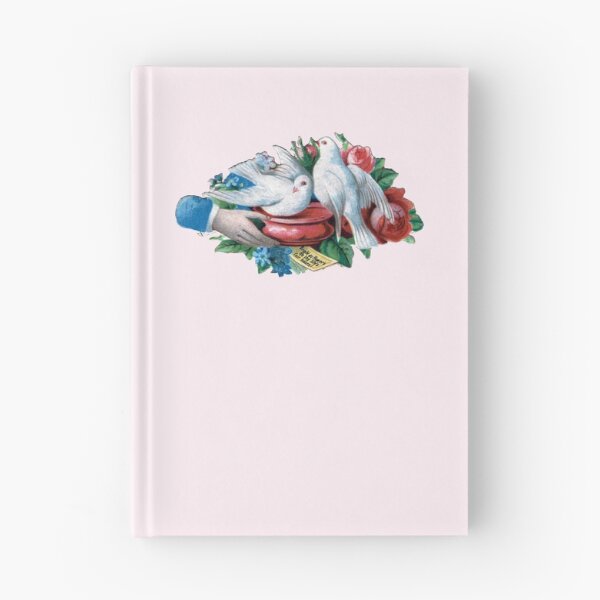 Item preview, Antique Victorian Calling Card White Doves and Roses Romantic Ephemera Print designed and sold by SiliconValleyUS.