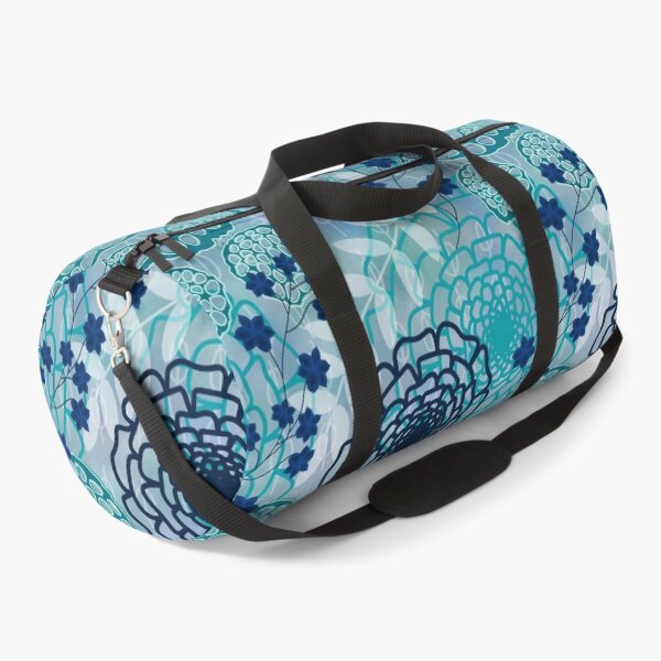 Item preview, Pod Flowers in blue designed and sold by EmbellishEmy.
