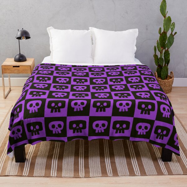 Item preview, Skull black and purple designed and sold by PlainMaddiShop.