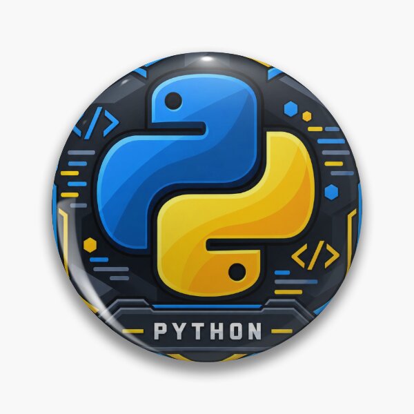 Item preview, Python Programming Emblem - Tech Hexagon Code Sticker designed and sold by MARQUES DESIGN ART .
