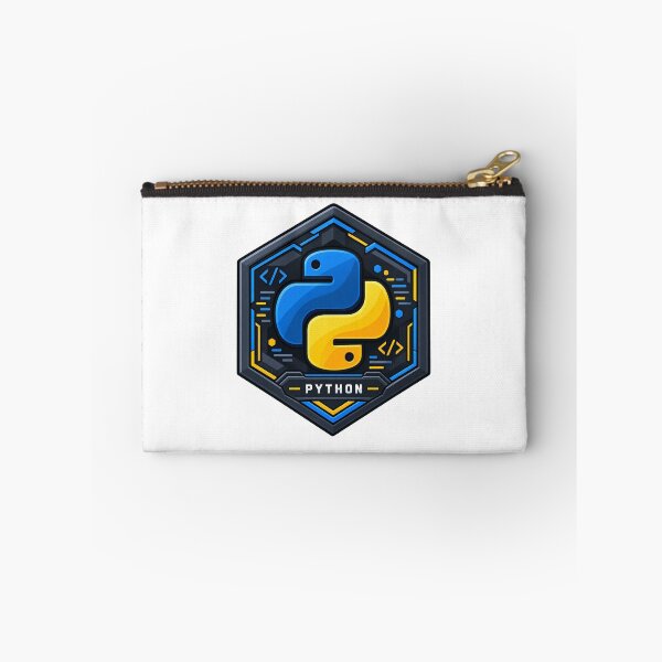 Item preview, Python Programming Emblem - Tech Hexagon Code Sticker designed and sold by MARQUES DESIGN ART .