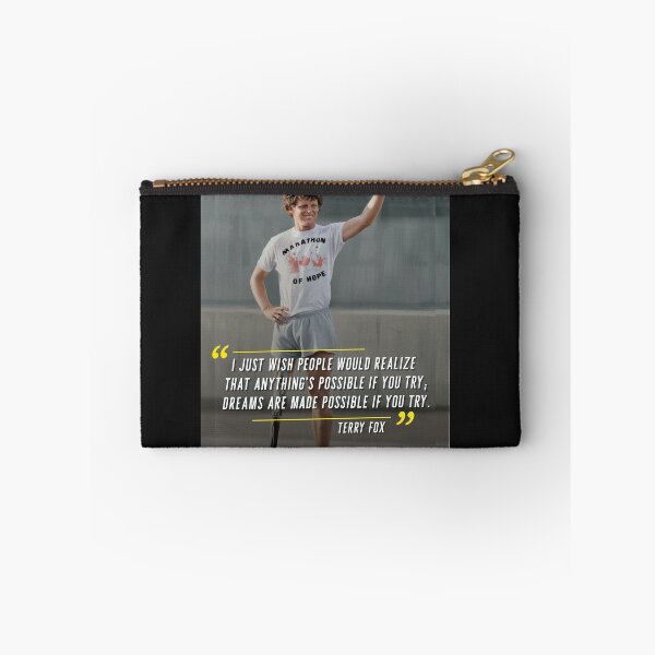 Item preview, Terry Fox Quote Painted HD Art designed and sold by DiverseDazzle.