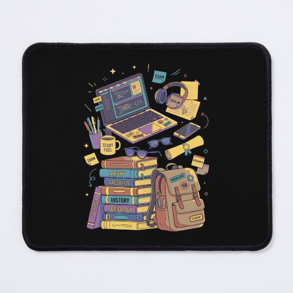 Item preview, College Student Life Graphic Art AUG-345 designed and sold by noberic.