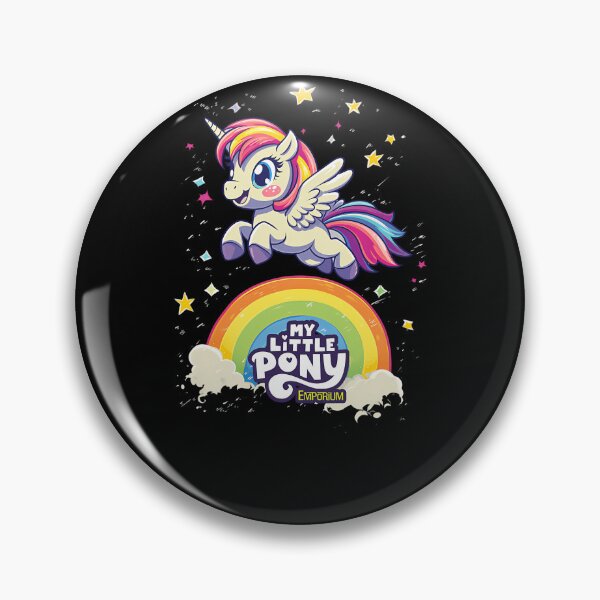 Item preview, Winged Unicorn Flying Over A Colorful Rainbow And Starry Sky designed and sold by Amy-Oh.