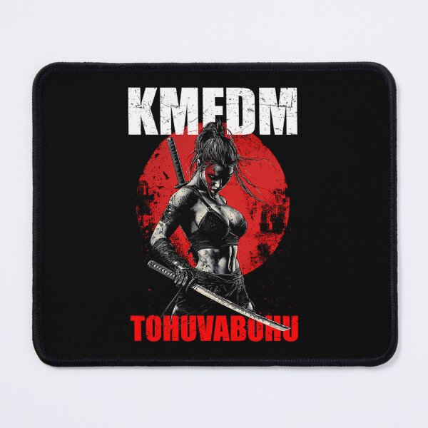 Item preview, KMFDM Tohuvabohu Red Sun Samurai Girl designed and sold by Visar Mehmeti.