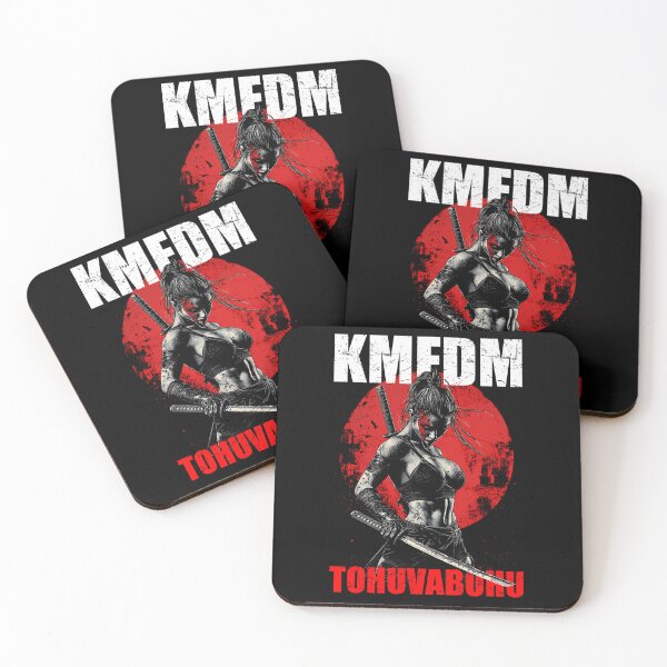 Item preview, KMFDM Tohuvabohu Red Sun Samurai Girl designed and sold by Visar Mehmeti.