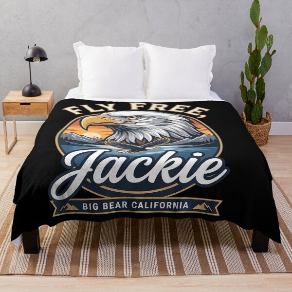 Item preview, Fly Free Jackie Bald Eagle Memorial Tribute designed and sold by DavidThe1.