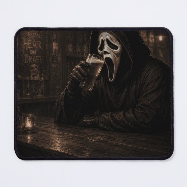 Item preview, Ghostface Tshirts Ghost Face Having Beers Horror Night designed and sold by Hydlaaksmndriss.