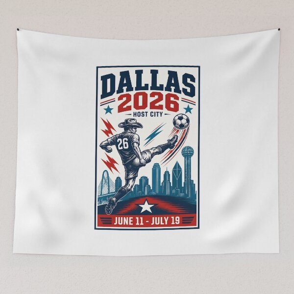 Item preview, Vintage Dallas Football Retro Football Fan American  designed and sold by LauraRand87742.