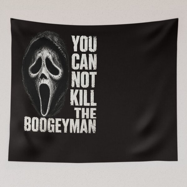 Item preview, Ghostface Tshirts Ghost Face The Boogeyman Never Dies designed and sold by Hydlaaksmndriss.