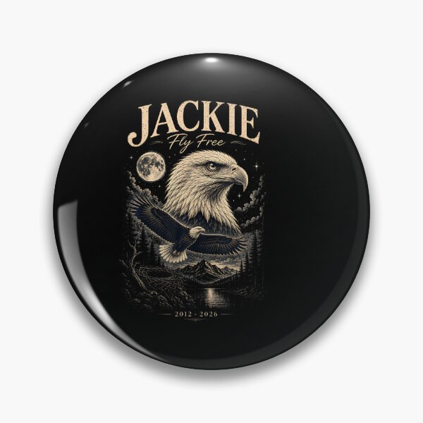 Item preview, Fly Free Jackie Big Bear Bald Eagle Memorial Tribute designed and sold by MOHAMED AKKAR.