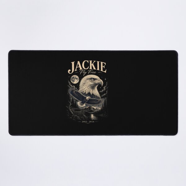Item preview, Fly Free Jackie Big Bear Bald Eagle Memorial Tribute designed and sold by MOHAMED AKKAR.