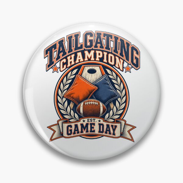 Item preview, Tailgating Champion Vintage Varsity Cornhole Retro Game Day Funny Tailgate Party designed and sold by ZIGLWORKS.