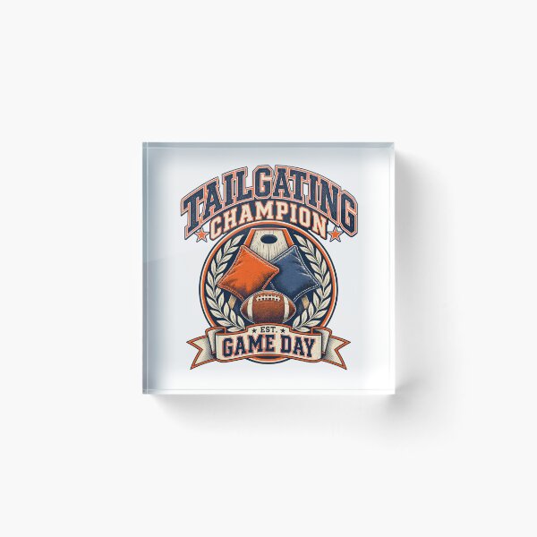 Item preview, Tailgating Champion Vintage Varsity Cornhole Retro Game Day Funny Tailgate Party designed and sold by ZIGLWORKS.