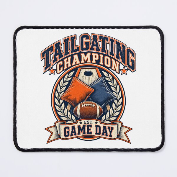 Item preview, Tailgating Champion Vintage Varsity Cornhole Retro Game Day Funny Tailgate Party designed and sold by ZIGLWORKS.