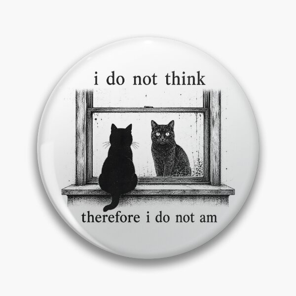 Item preview, I do not think therefore I do not am designed and sold by a-turner-paint.