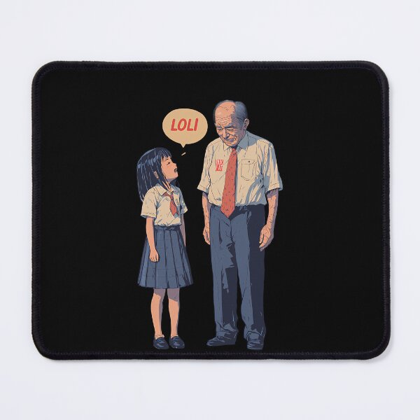 Item preview, Japanese Schoolgirl Old Man Speech designed and sold by AntonioConn.