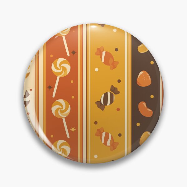 Item preview, Vintage 1970s Retro Candy & Stripe Pattern designed and sold by CrazySweets.