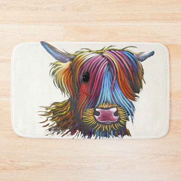 Item preview, Scottish Highland Cow ' PoDGER ' by Shirley Macarthur designed and sold by Shirley MacArthur Art.