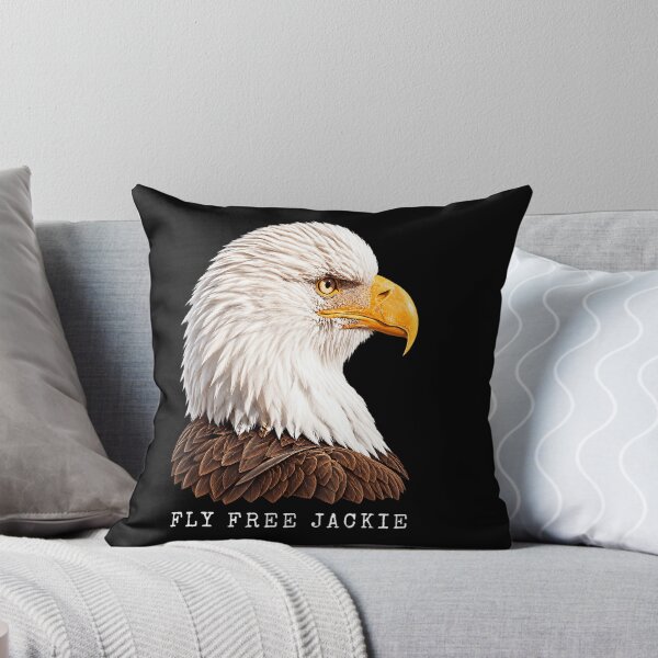 Item preview, Fly Free Jackie Bald Eagle Memorial Tribute designed and sold by DavidThe1.
