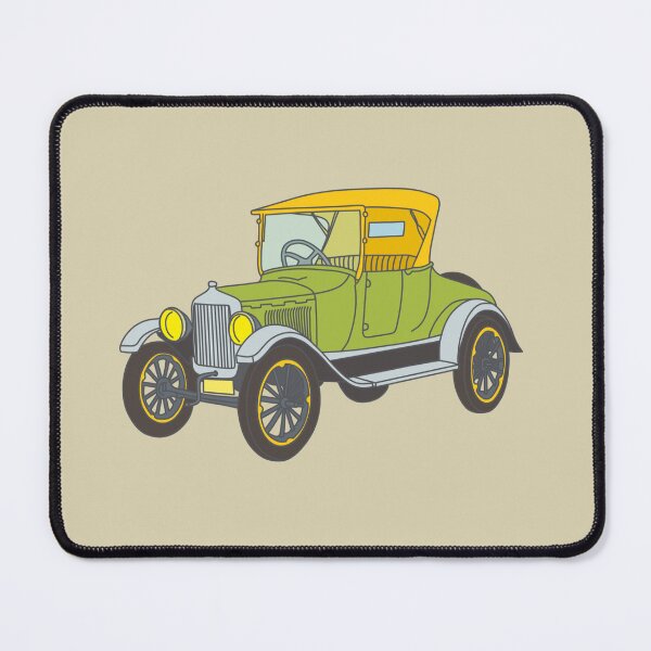 Item preview, Vintage Green Roadster designed and sold by AchtungStudio.