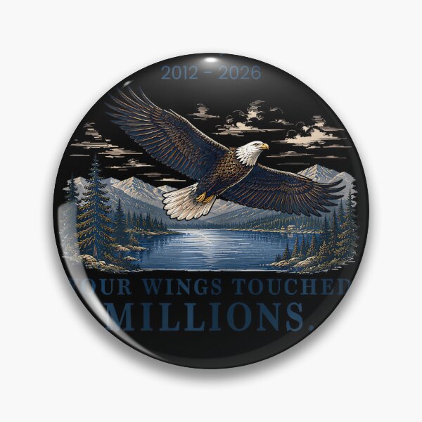 Item preview, Vintage Fly Free Jackie Big Bear Eagle Memorial Tribute 2026 designed and sold by HaytamShop.
