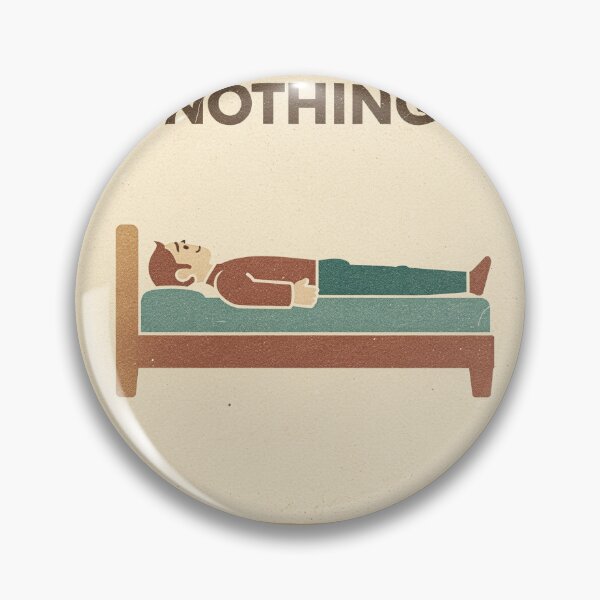 Item preview, Institute for Lying Down and Staring at the Ceiling Retro Poster designed and sold by PictorialWhimsy.