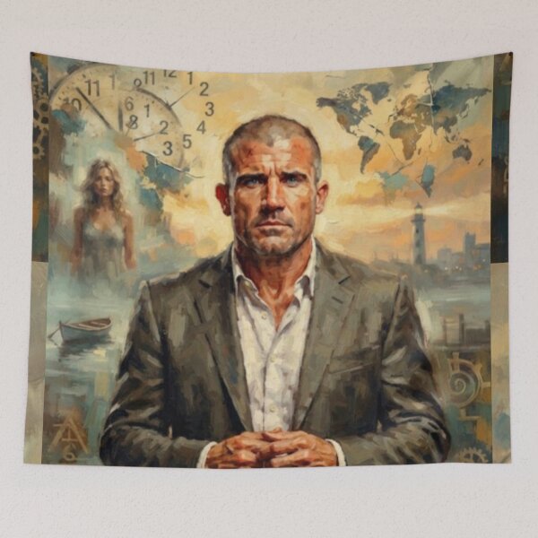 Item preview, John Doe Sci-Fi Thriller Fine Art Tribute designed and sold by Art's Diner.