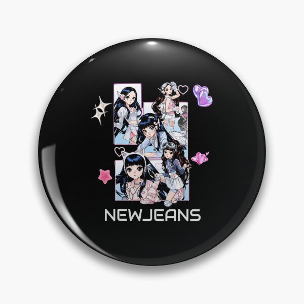 Newjeans New Jeans Pins and Buttons for Sale | Redbubble