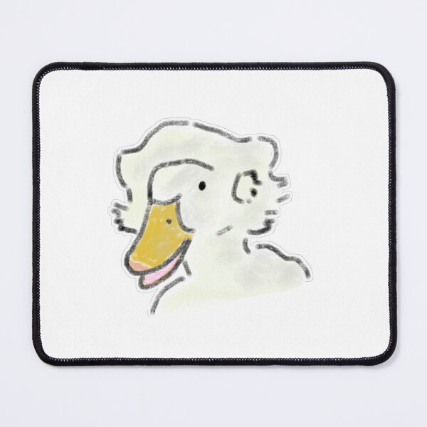 Item preview, White Goose Portrait Yellow Bill Drawing designed and sold by raun.draw.